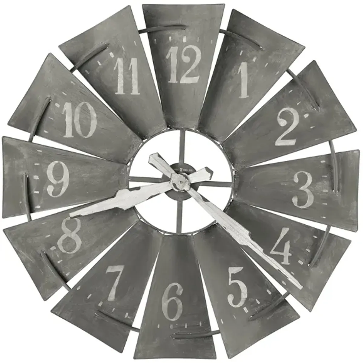 Windmill Wall Clock in Gray by Howard Miller