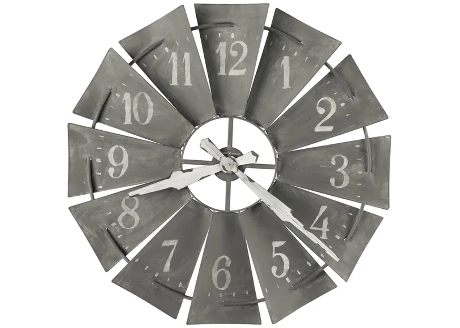 Windmill Wall Clock in Gray by Howard Miller