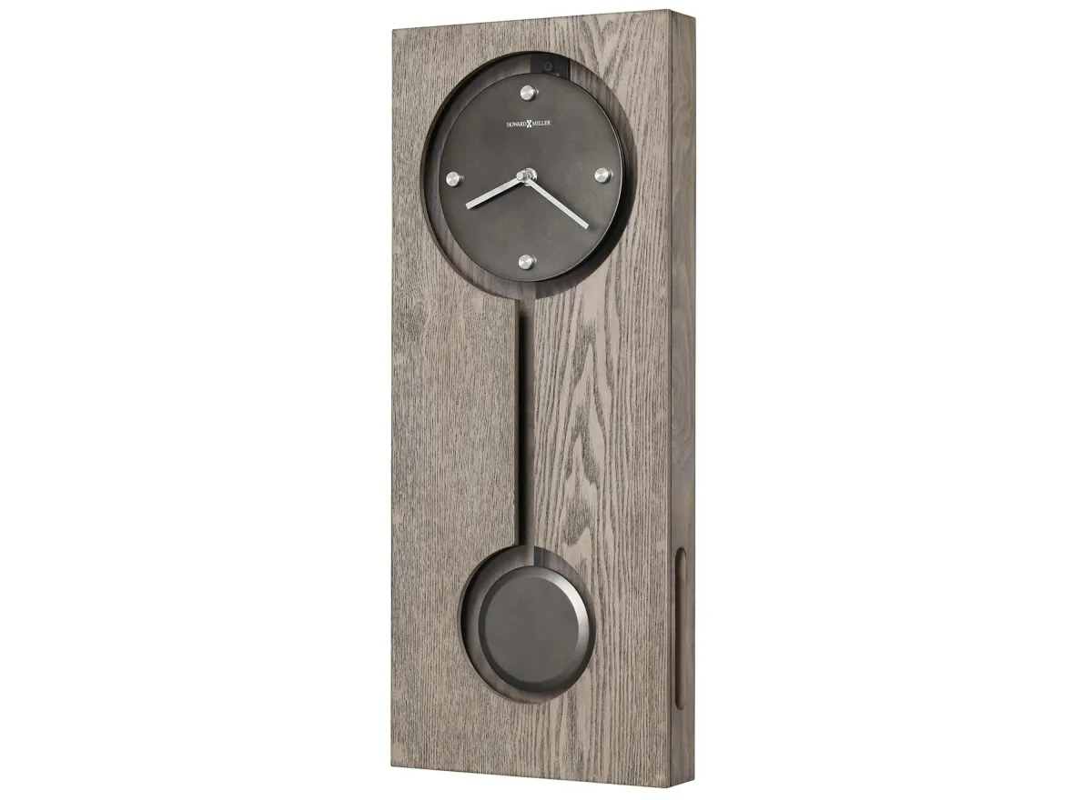 Olsen Wall Clock in Seaside Grey by Howard Miller