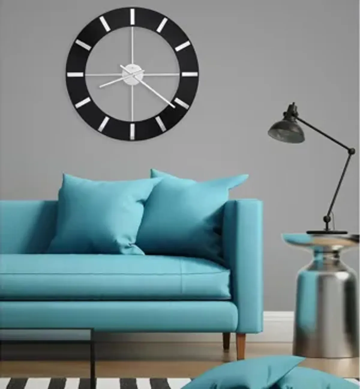 Onyx Wall Clock