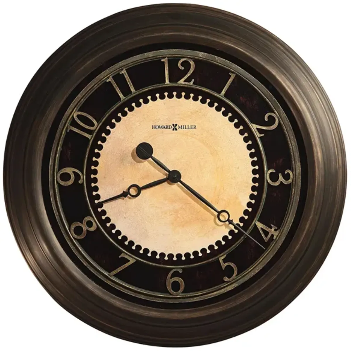 Chadwick Wall Clock in Brown by Howard Miller