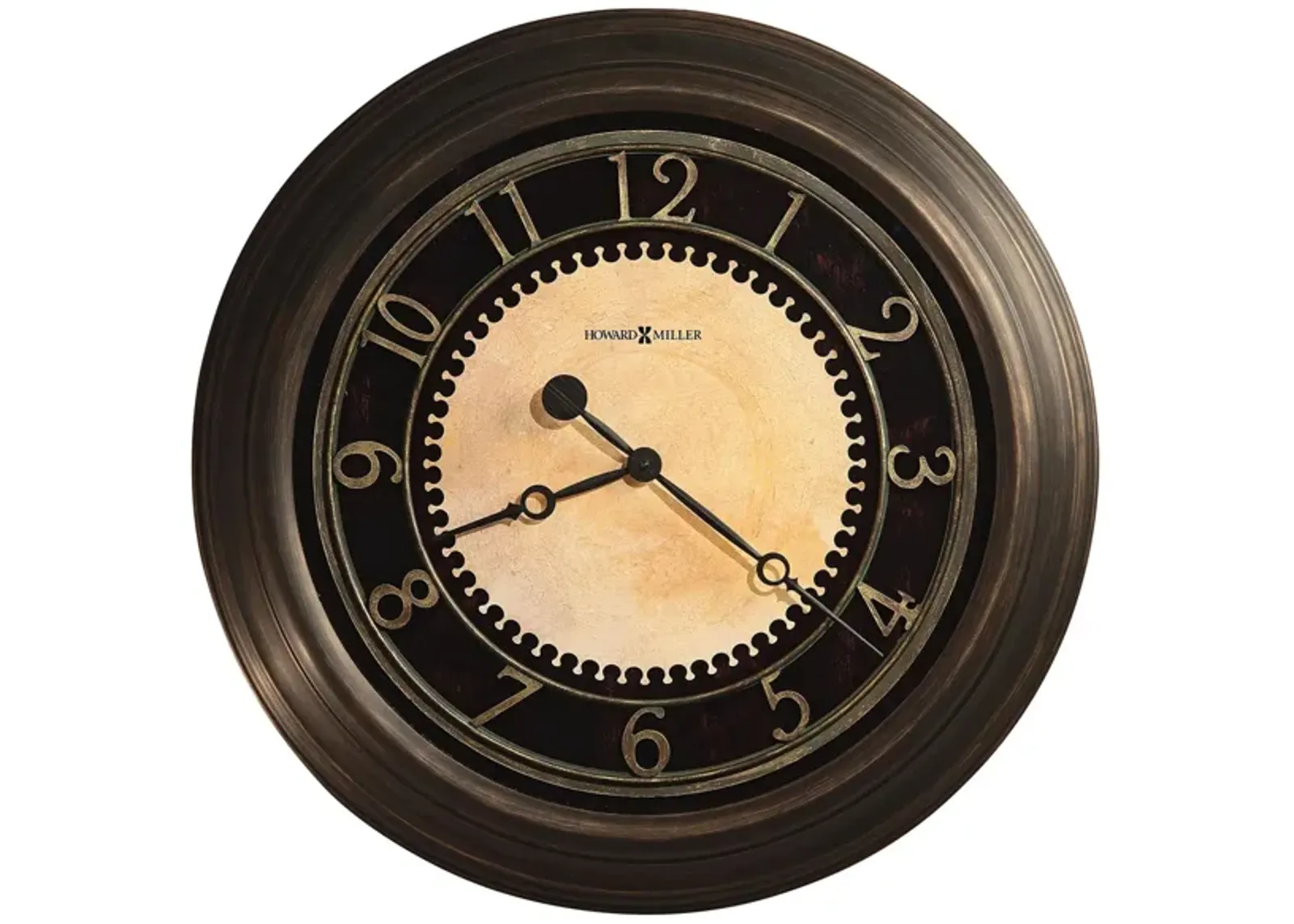 Chadwick Wall Clock in Brown by Howard Miller