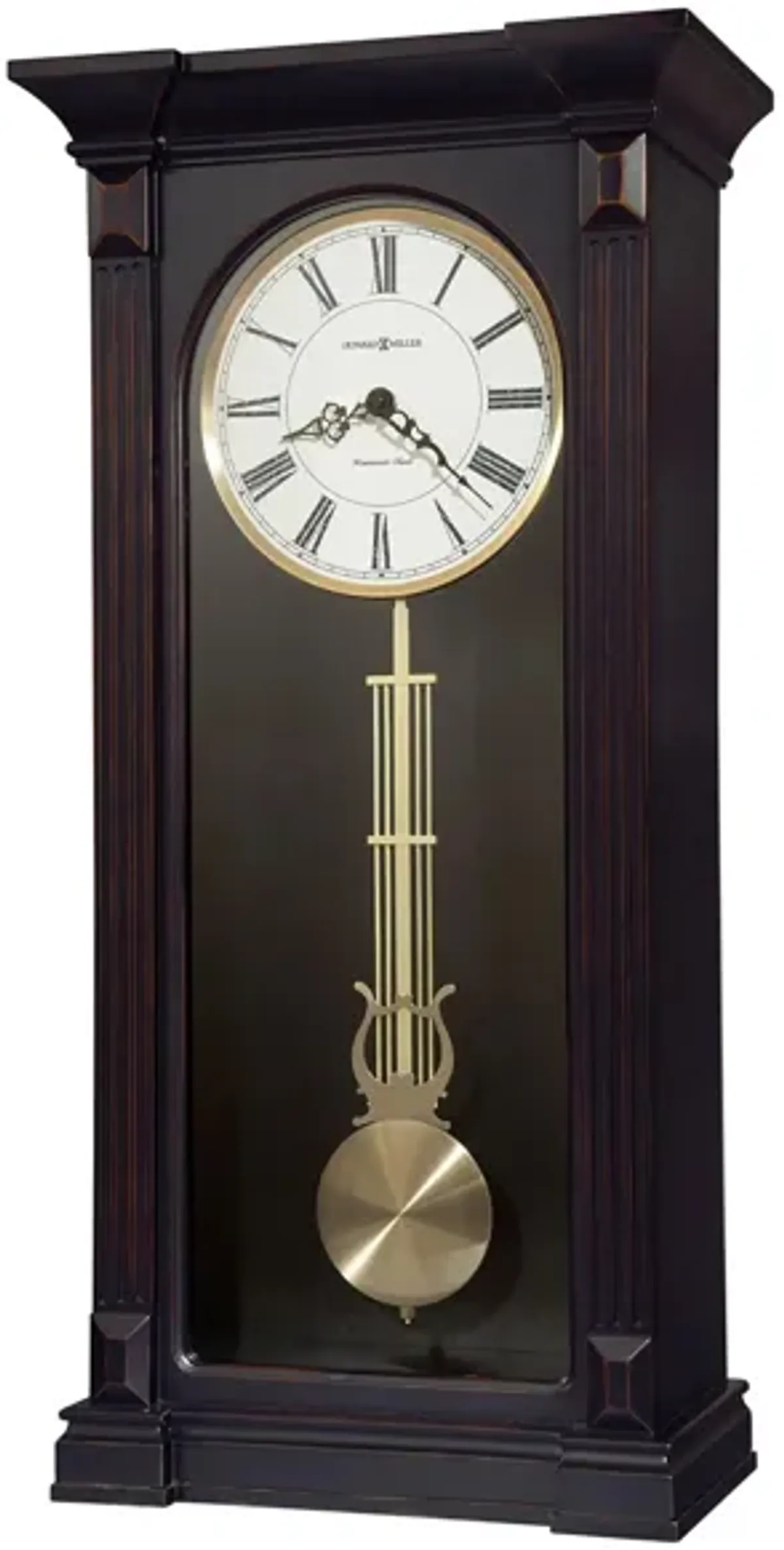 Mia Wall Clock in Brown by Howard Miller