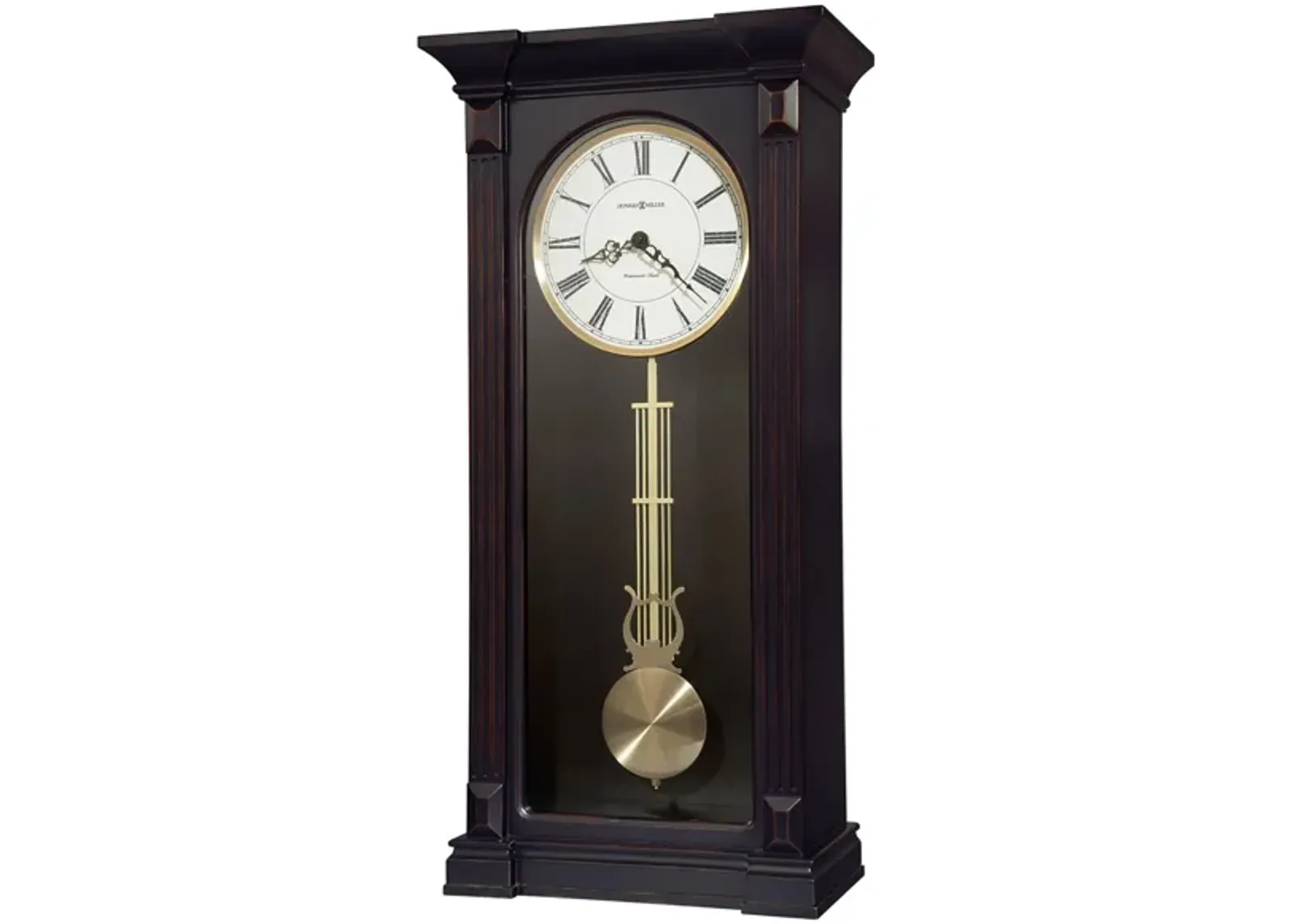 Mia Wall Clock in Brown by Howard Miller