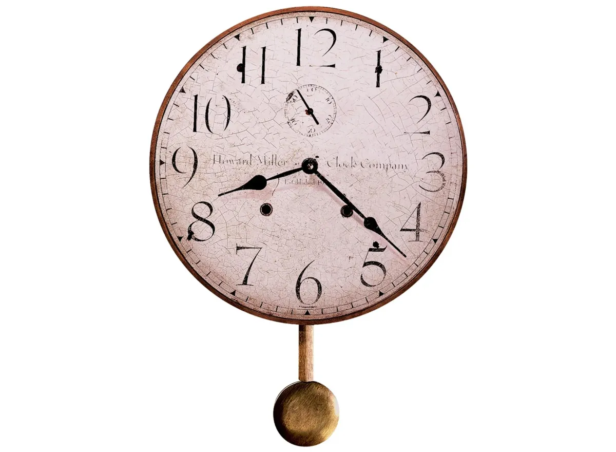 Original II Wall Clock in Tan by Howard Miller