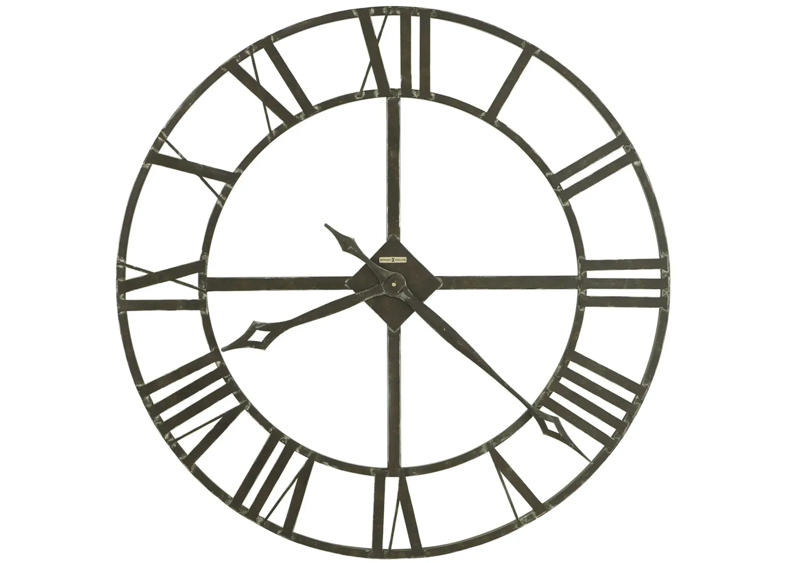 Lacy II Wall Clock in Gray by Howard Miller