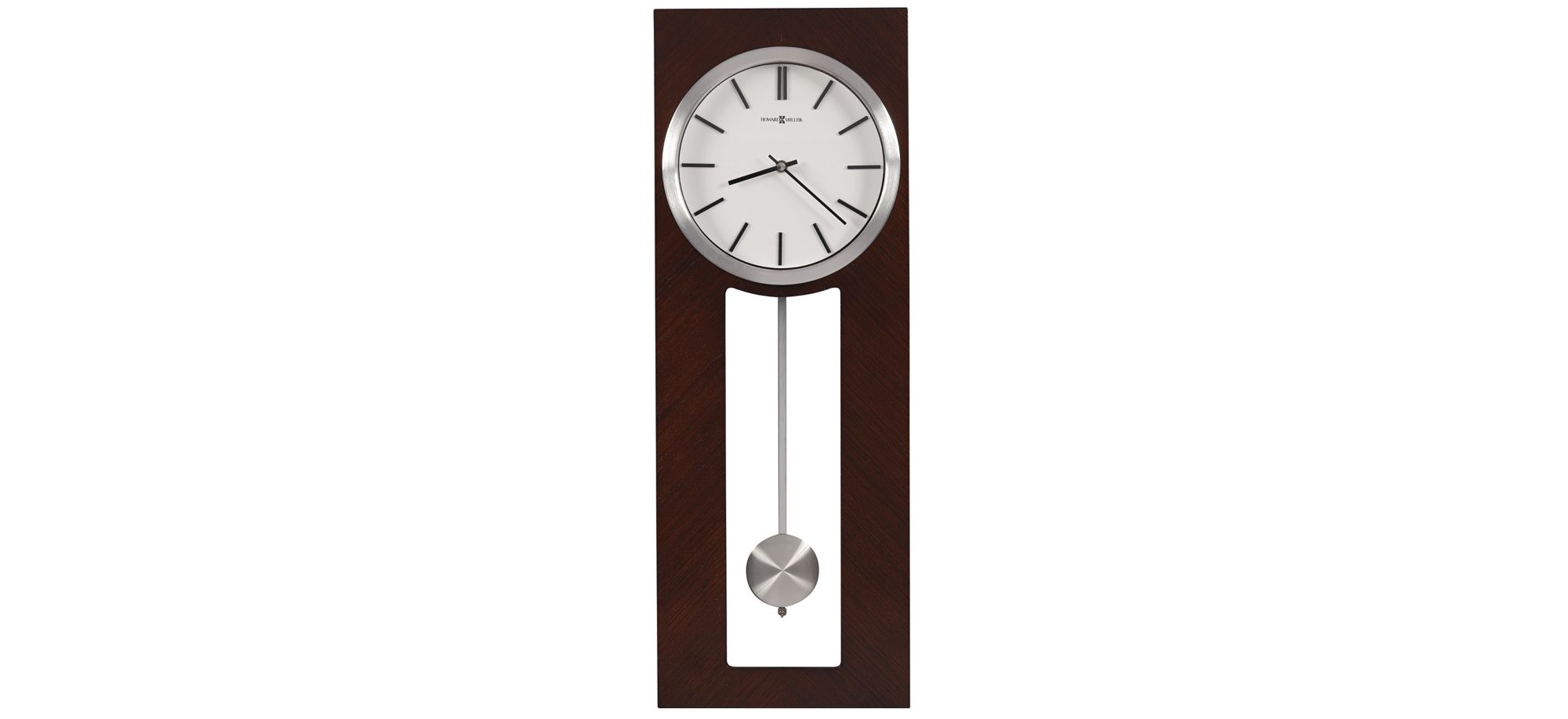 Madson Wall Clock in Brown by Howard Miller