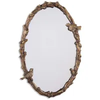 Paza Oval Vine Wall Mirror
