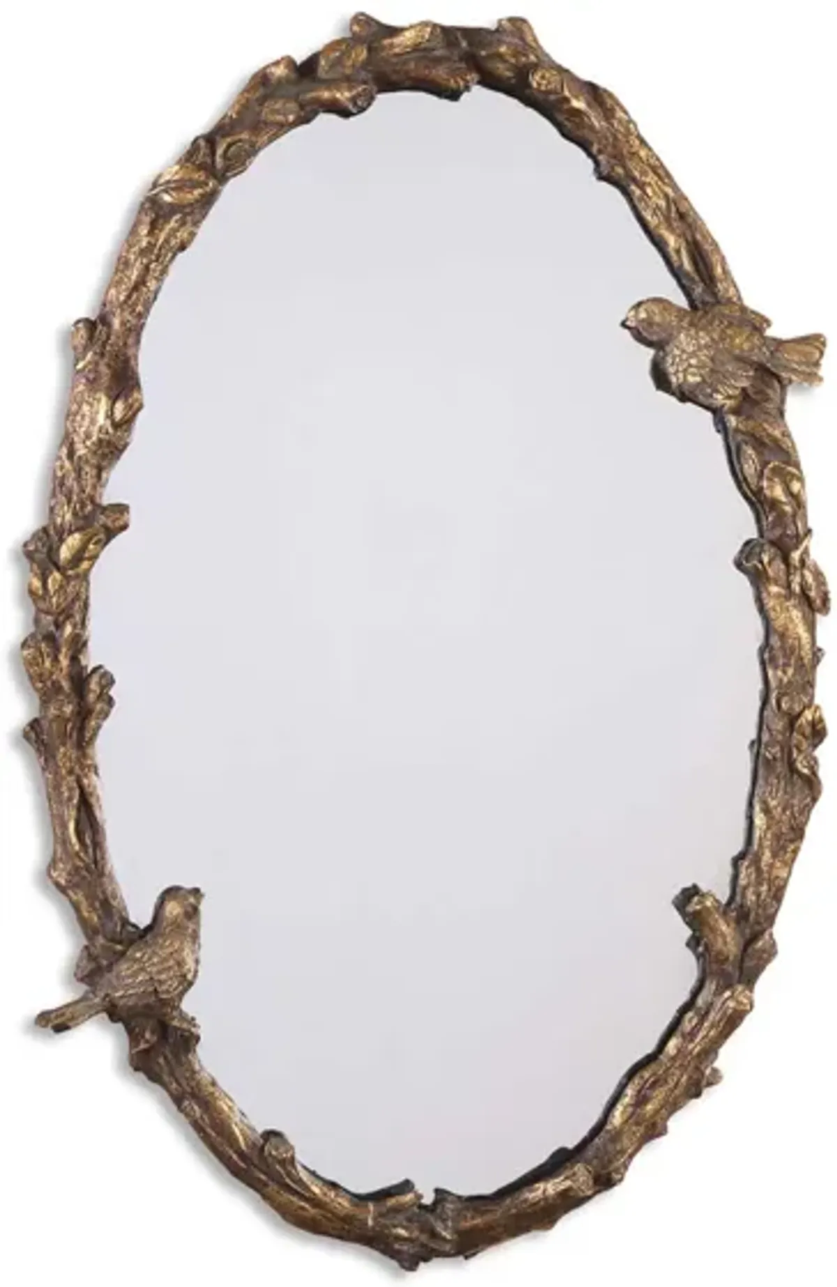 Paza Oval Vine Wall Mirror