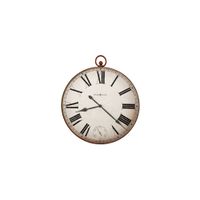 Gallery Pocket Watch II Wall Clock in White by Howard Miller