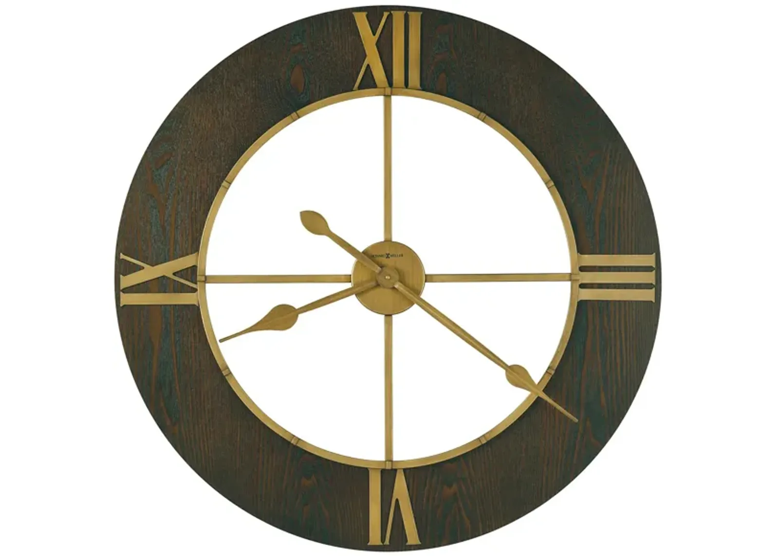 Chasum Wall Clock in Gray by Howard Miller