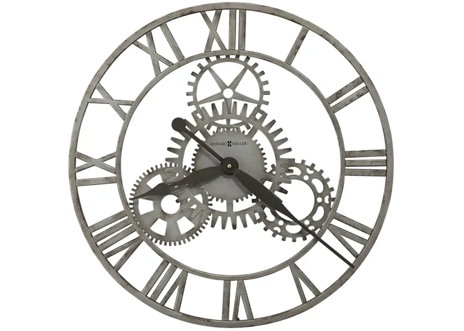 Sibley Wall Clock in Gray by Howard Miller