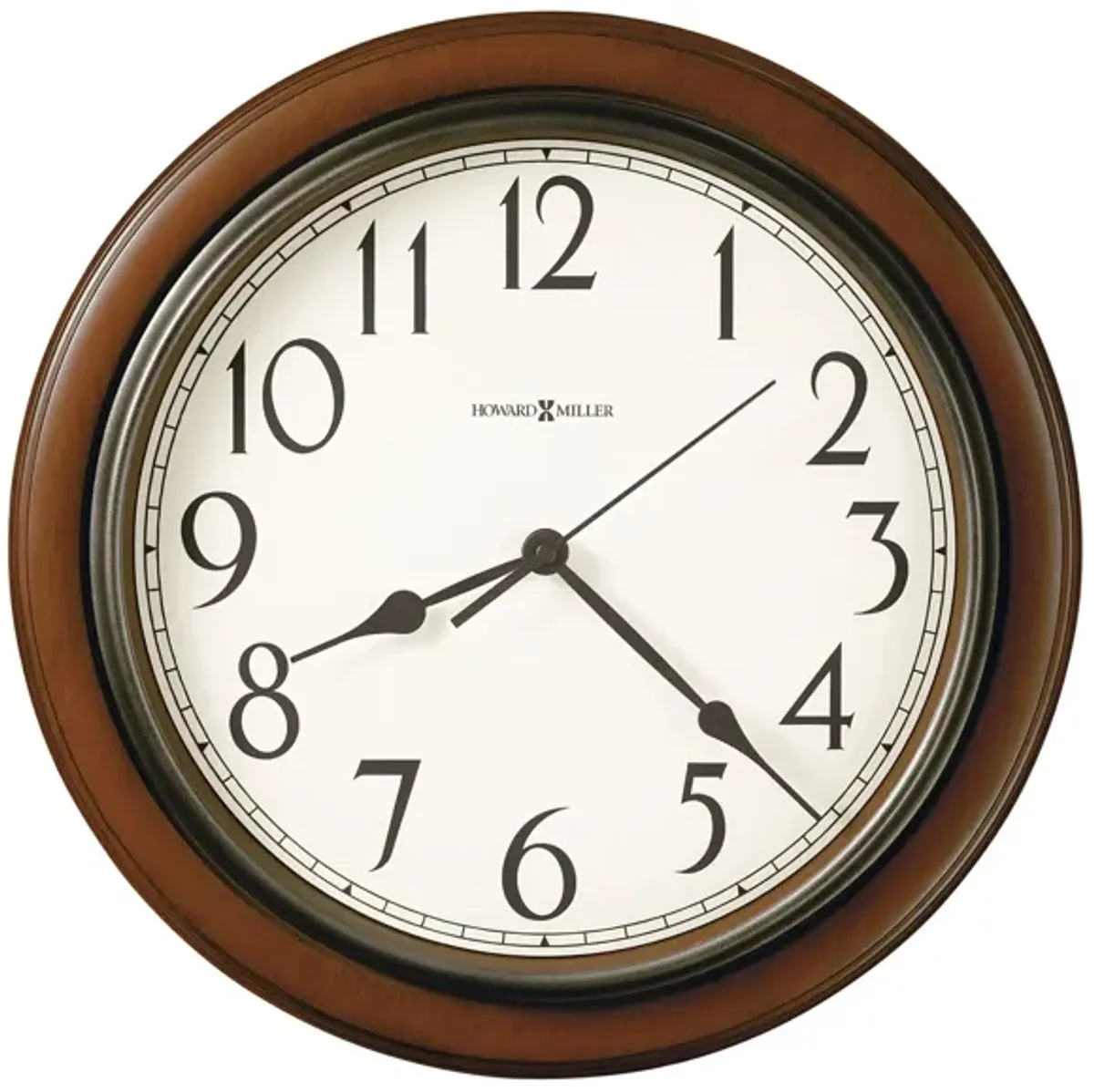 Kalvin Wall Clock in Brown by Howard Miller