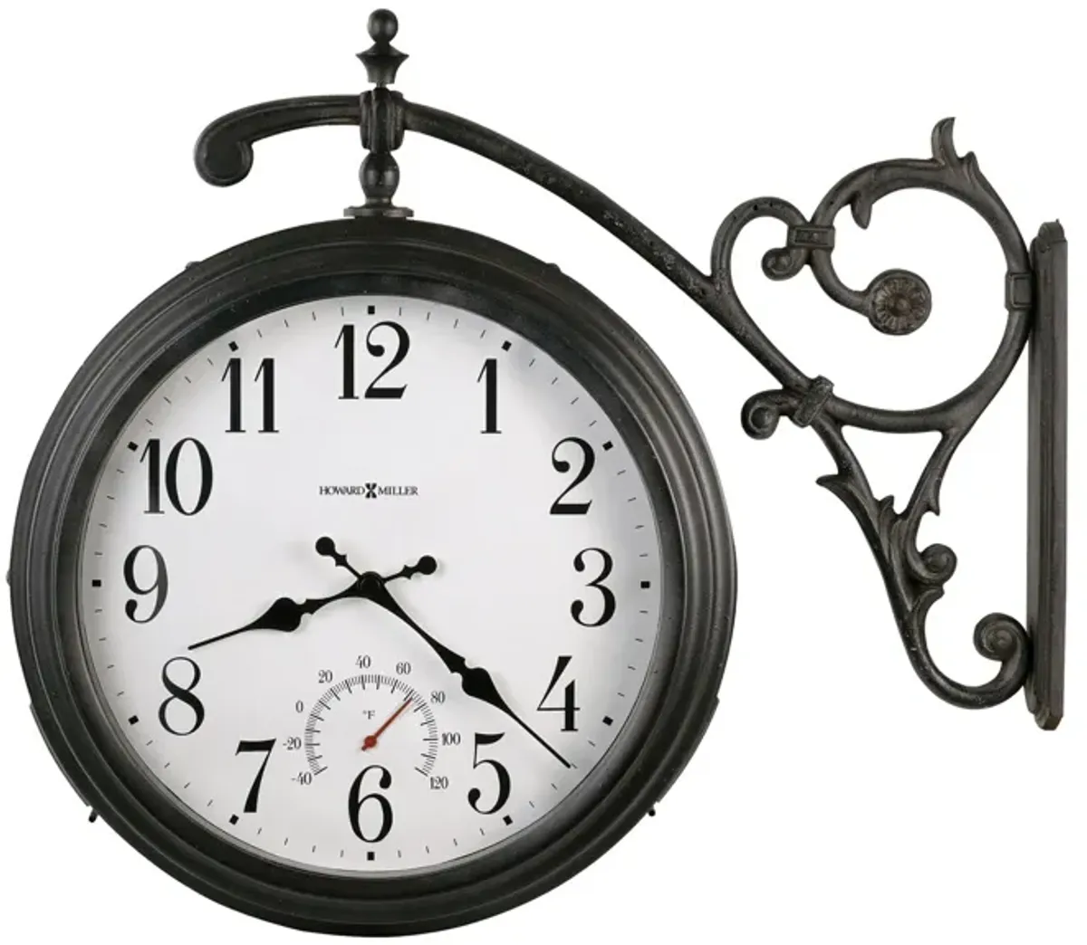 Luis Wall Clock in Gray by Howard Miller