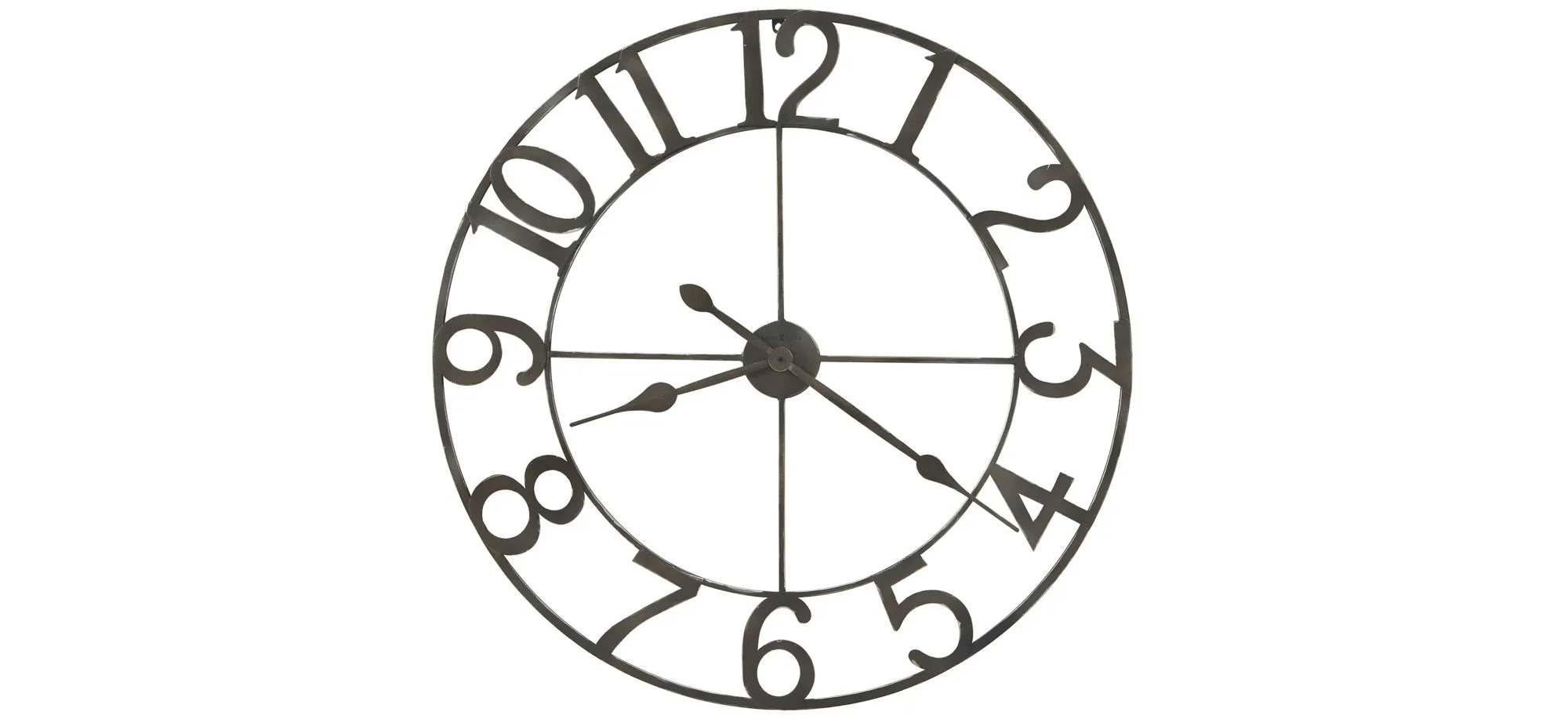 Artwell Wall Clock in Brown by Howard Miller