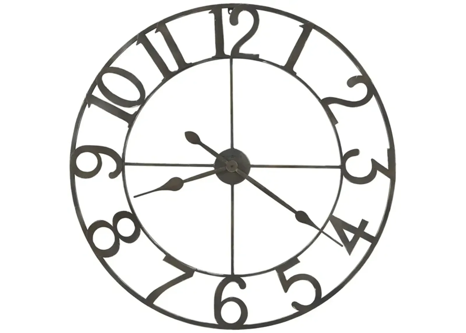 Artwell Wall Clock in Brown by Howard Miller