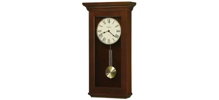 Continental Wall Clock in Cherry Bordeaux by Howard Miller