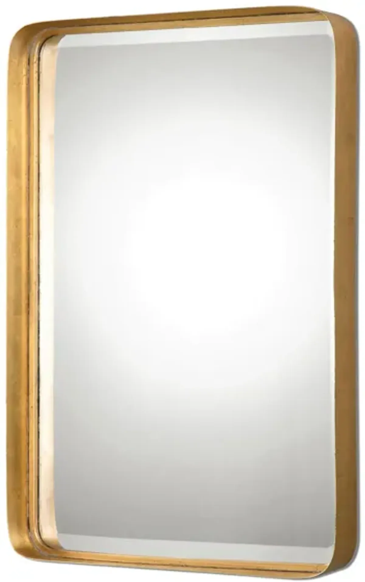 Crofton Wall Mirror in Antiqued Gold Leaf by Uttermost