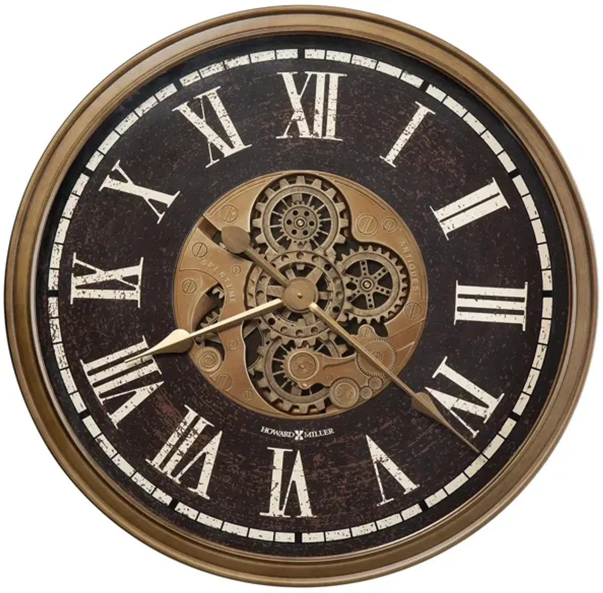 Keith Wall Clock in Brown by Howard Miller