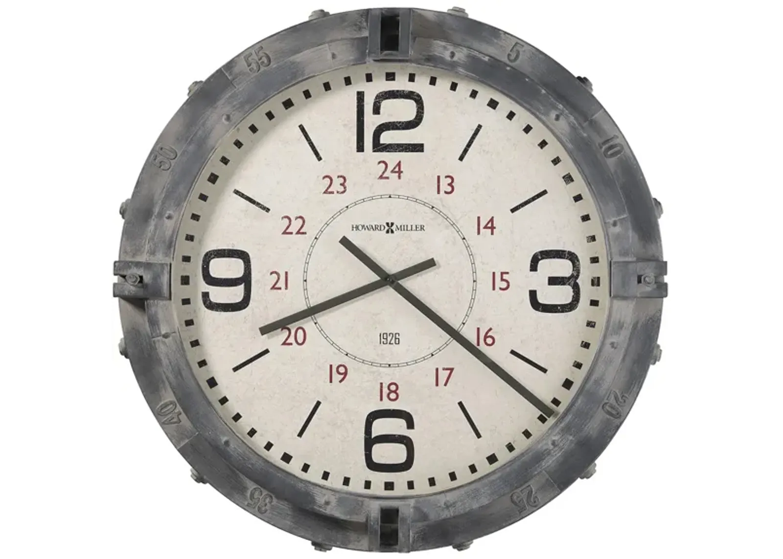 Seven Seas Wall Clock in Gray by Howard Miller