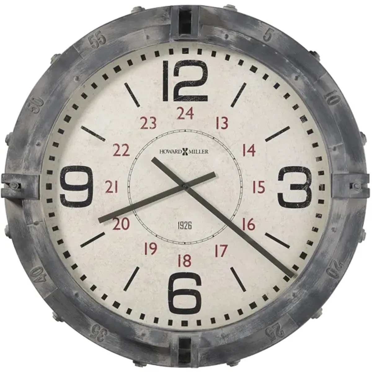 Seven Seas Wall Clock in Gray by Howard Miller