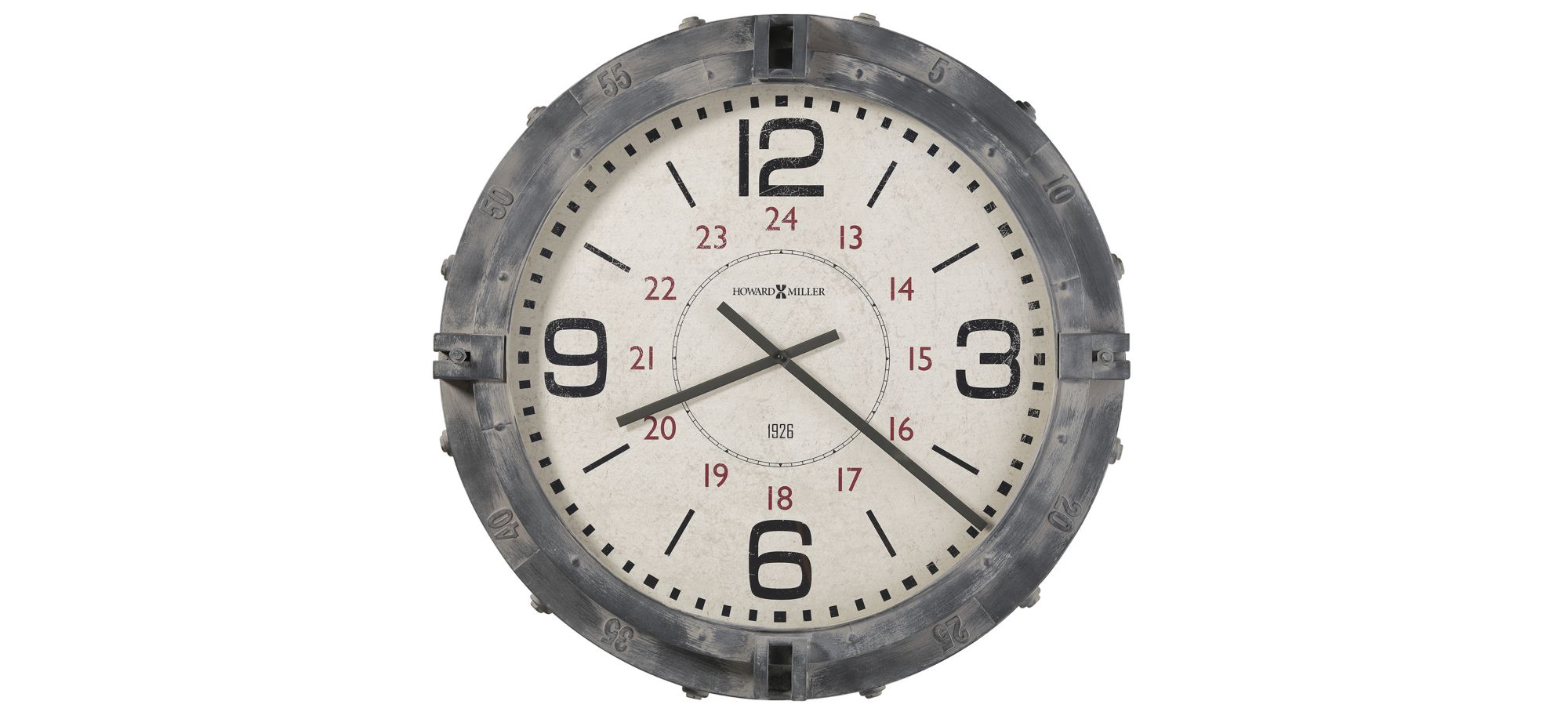 Seven Seas Wall Clock in Gray by Howard Miller