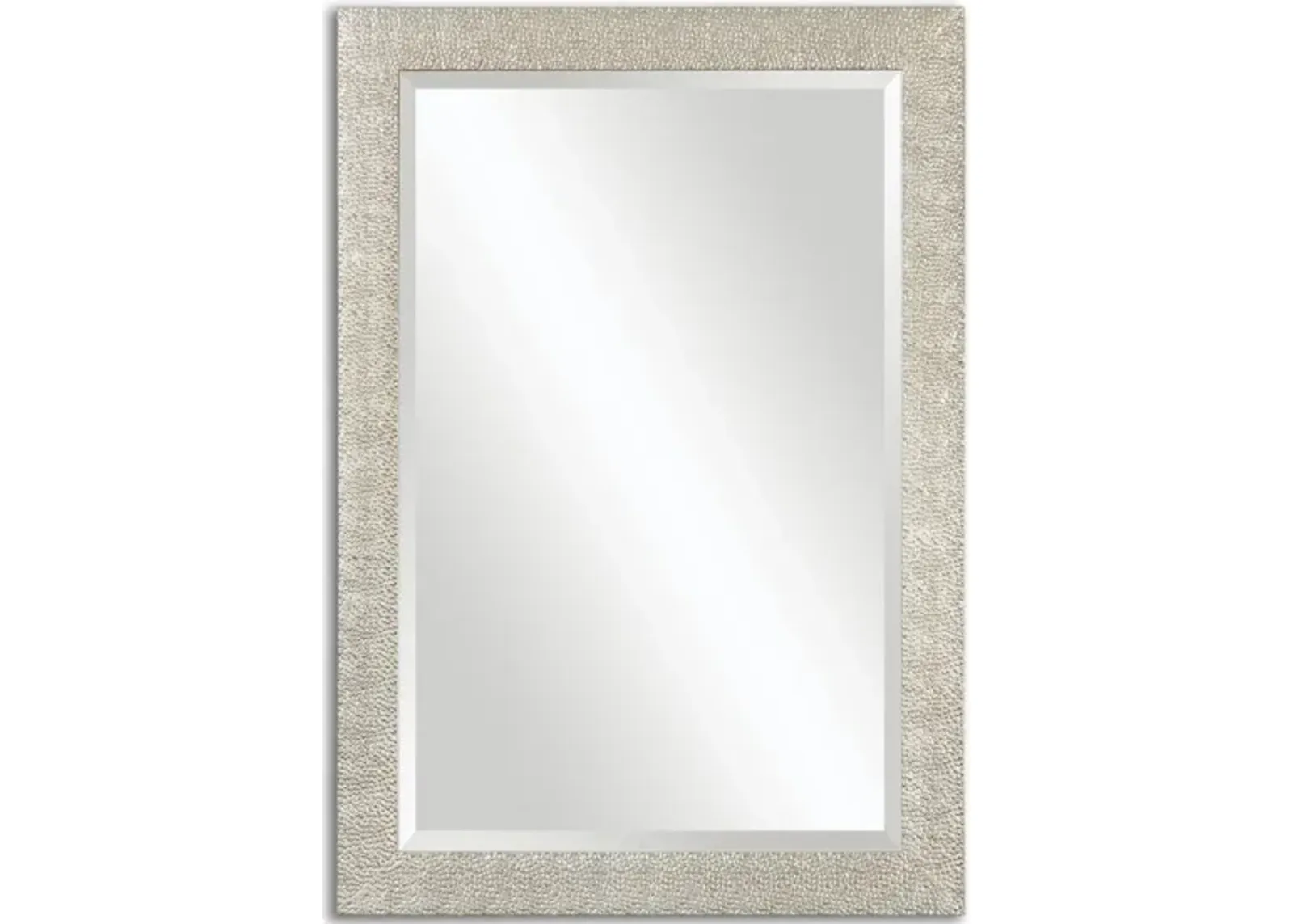 Porcius Wall Mirror in Antiqued Silver by Uttermost