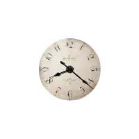 Enrico Fulvi Wall Clock in Off-White by Howard Miller