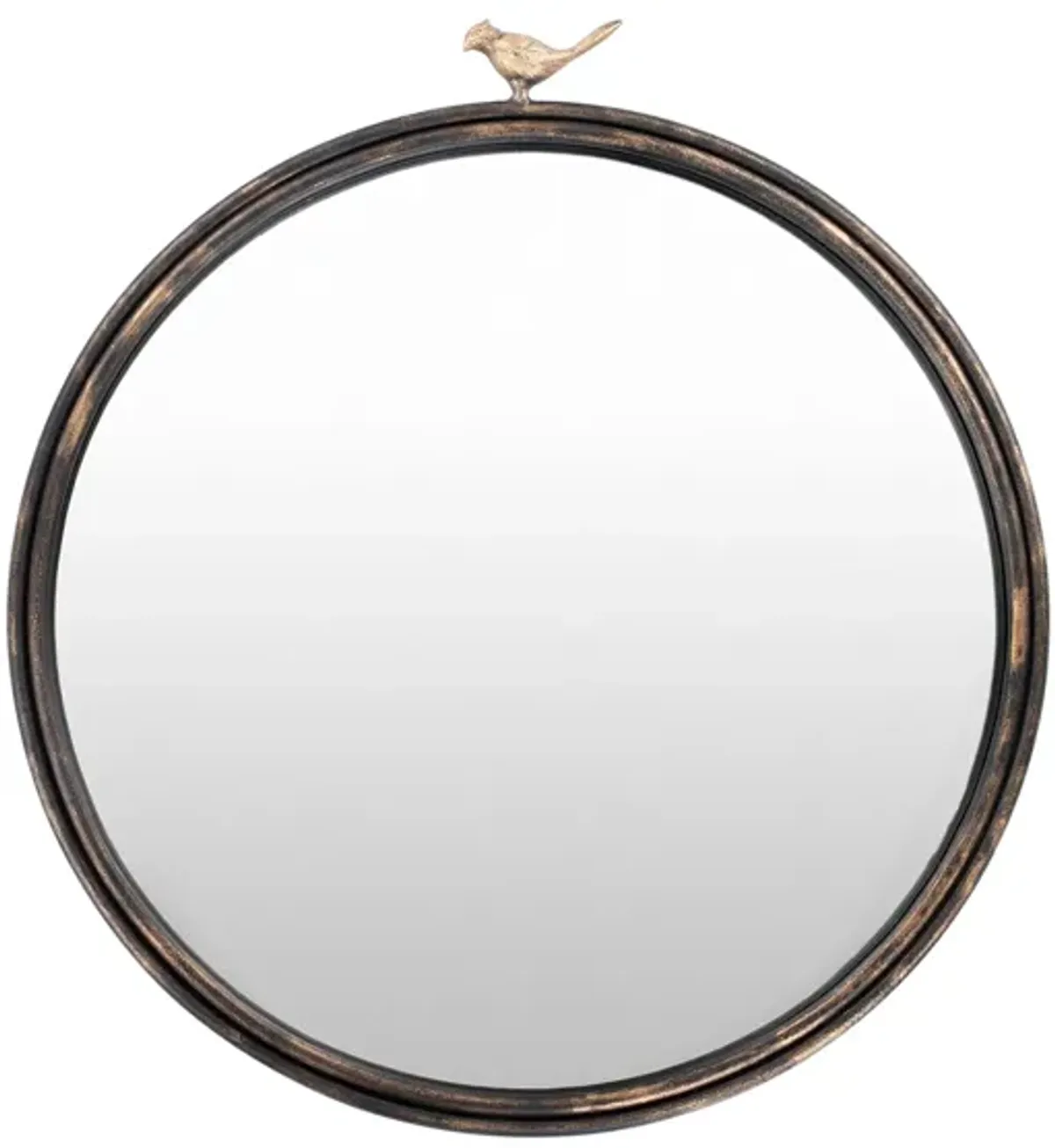 Birdsong Mirror in Black by Surya