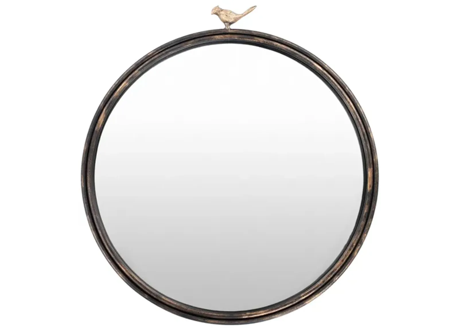 Birdsong Mirror in Black by Surya