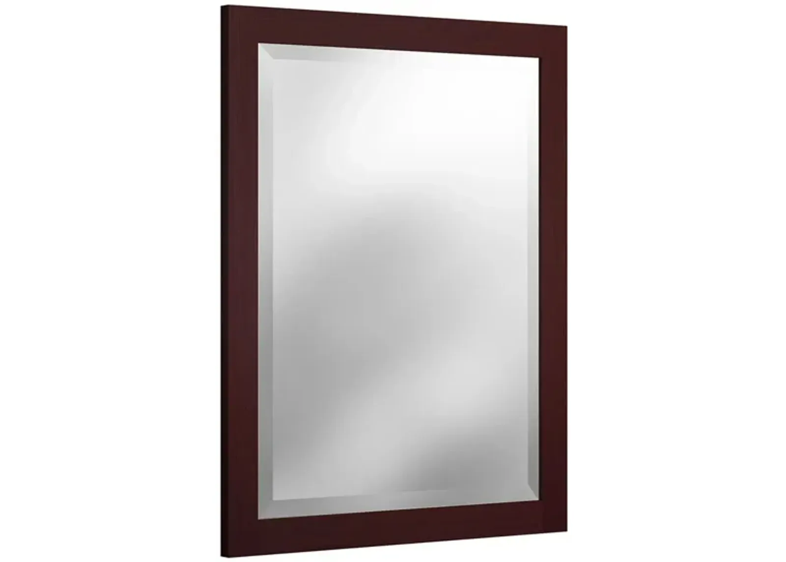 Alaterre Beveled Bath Vanity Mirror in Espresso by Bolton Furniture