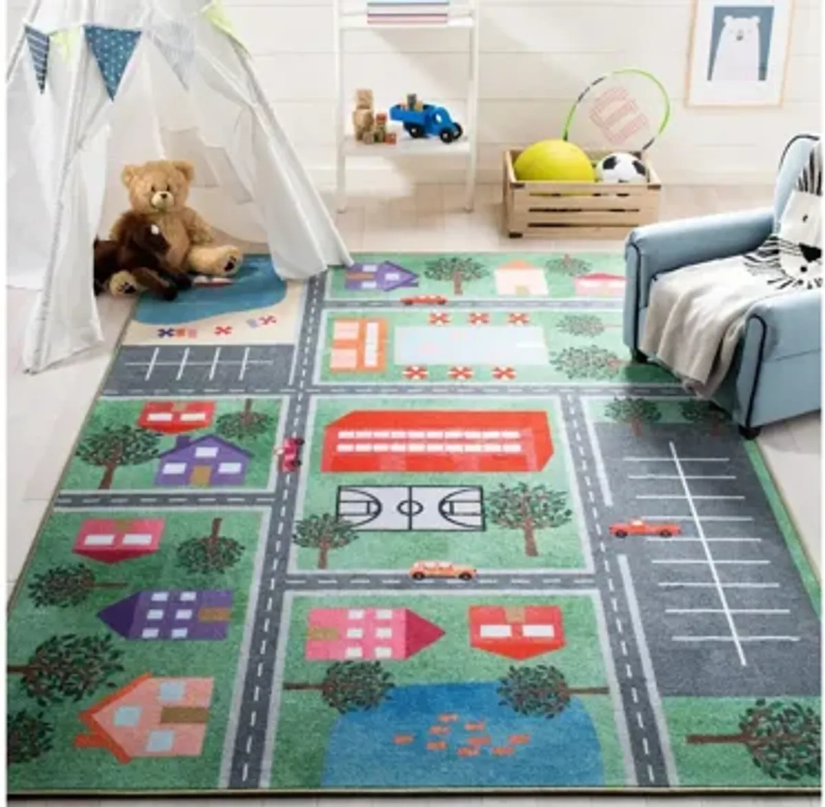 Binghamton Kids' Playhouse Rug