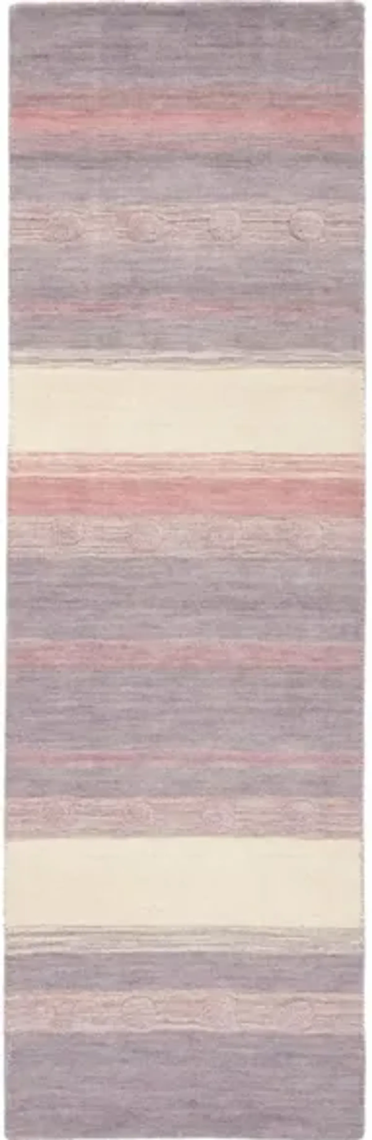 Glenna Kid's Area Rug in Light Purple & Ivory by Safavieh