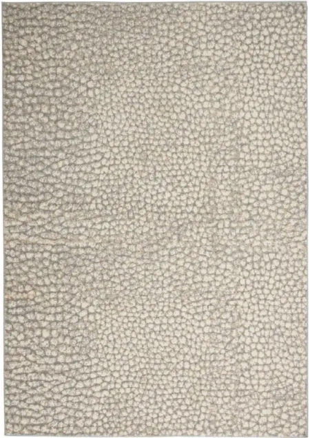 Siskin Area Rug in Ivory/Beige/Grey by Nourison