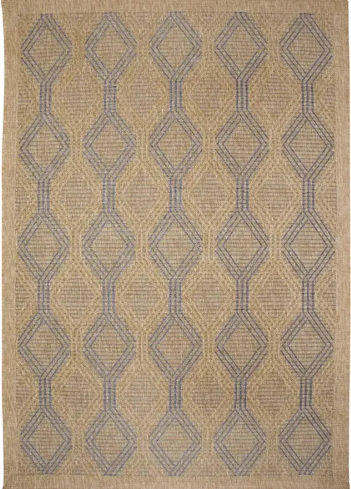 Sahara Indoor/Outdoor Rug in Navy by Trans-Ocean Import Co Inc