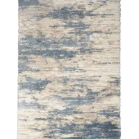 Strada Area Rug in Light Blue Gray by Nourison