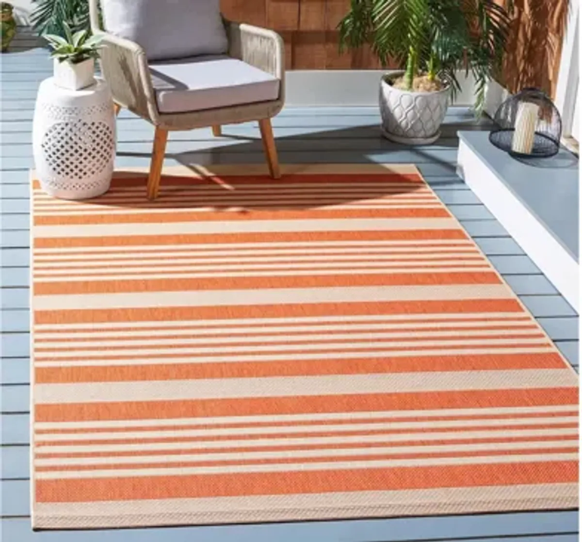 Courtyard Indoor/Outdoor Area Rug