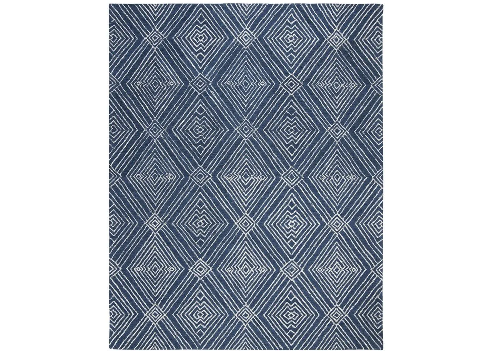 Lopez Area Rug in Navy & Ivory by Safavieh