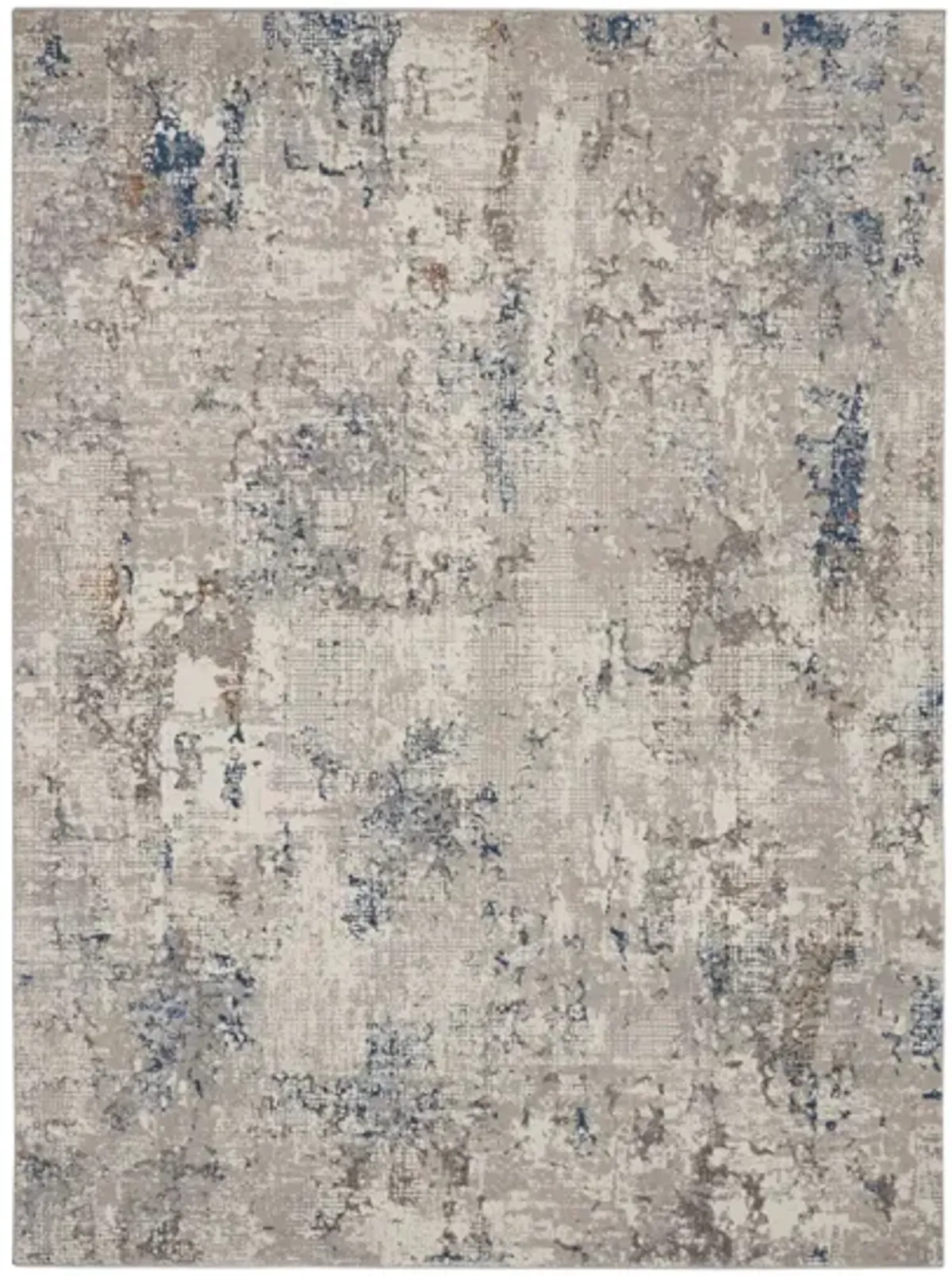 Montrose Area Rug in White Blue by Nourison