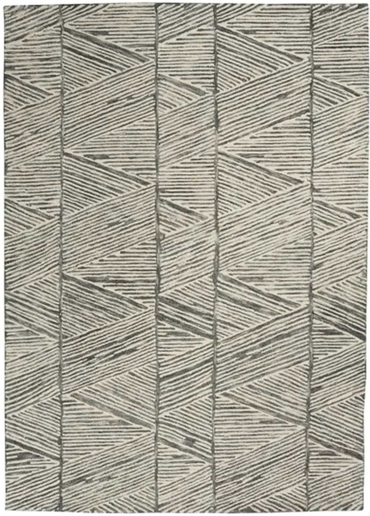 Naples Area Rug in Gray/White by Nourison