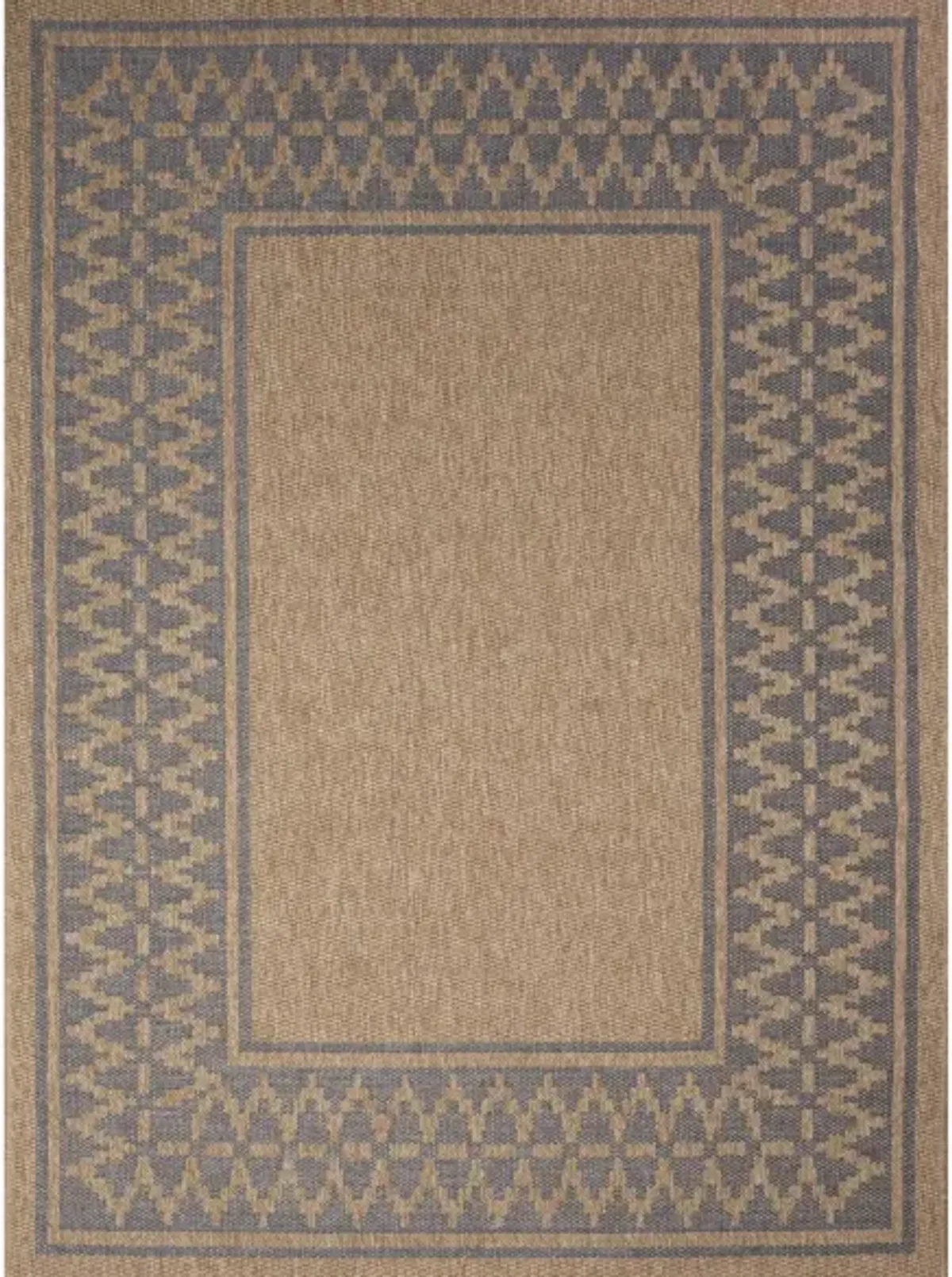 Sahara Indoor/Outdoor Rug in Navy by Trans-Ocean Import Co Inc