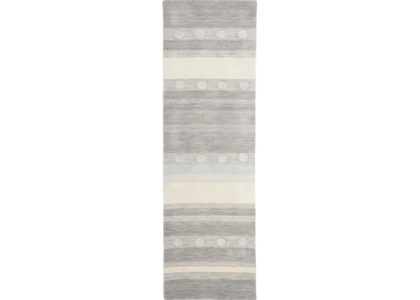 Glenna Kid's Area Rug in Grey & Ivory by Safavieh