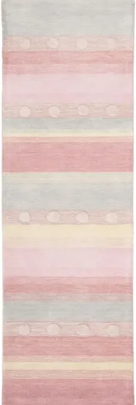 Glenna Kid's Area Rug in Light Blue & Pink by Safavieh