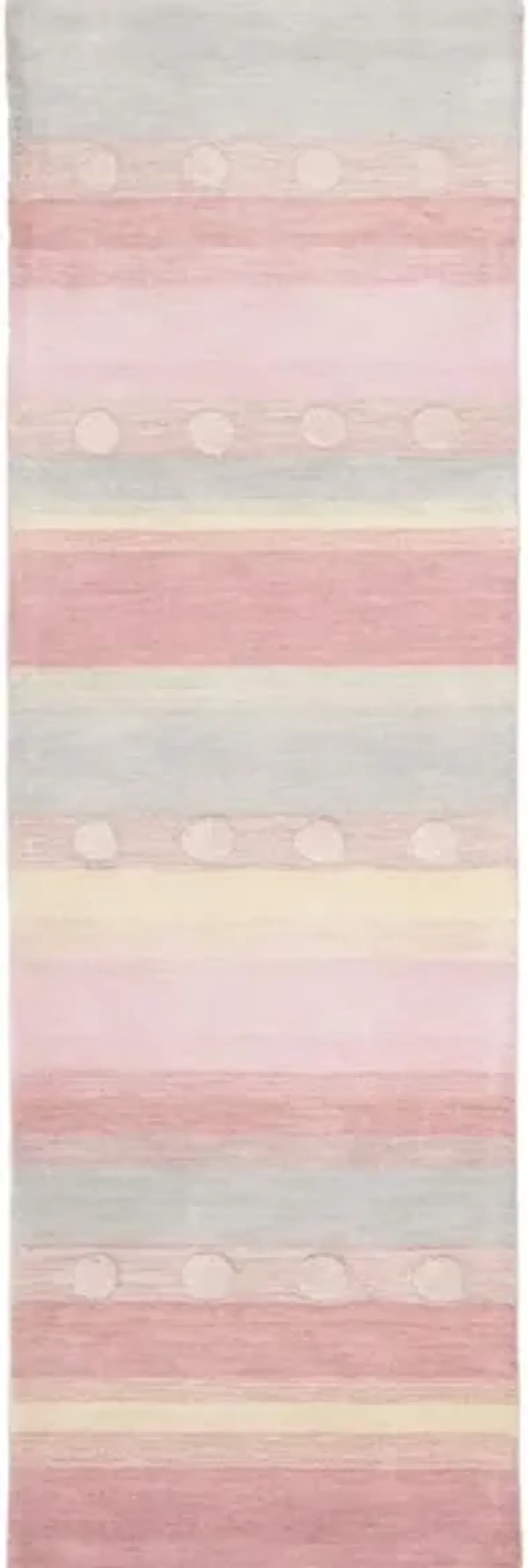 Glenna Kid's Area Rug in Light Blue & Pink by Safavieh