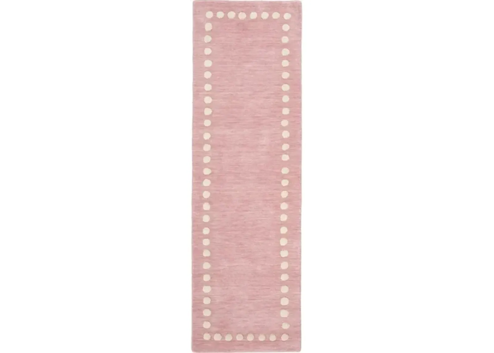 Finnian Kid's Area Rug in Pink by Safavieh