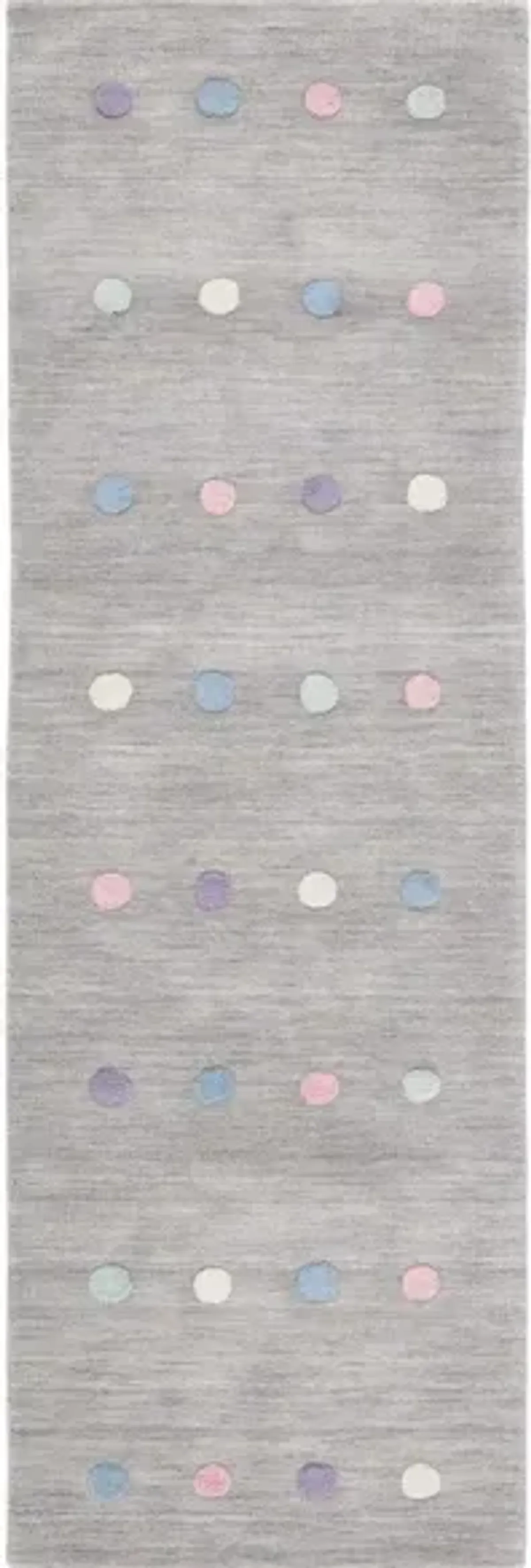 Avery Kid's Area Rug in Silver by Safavieh