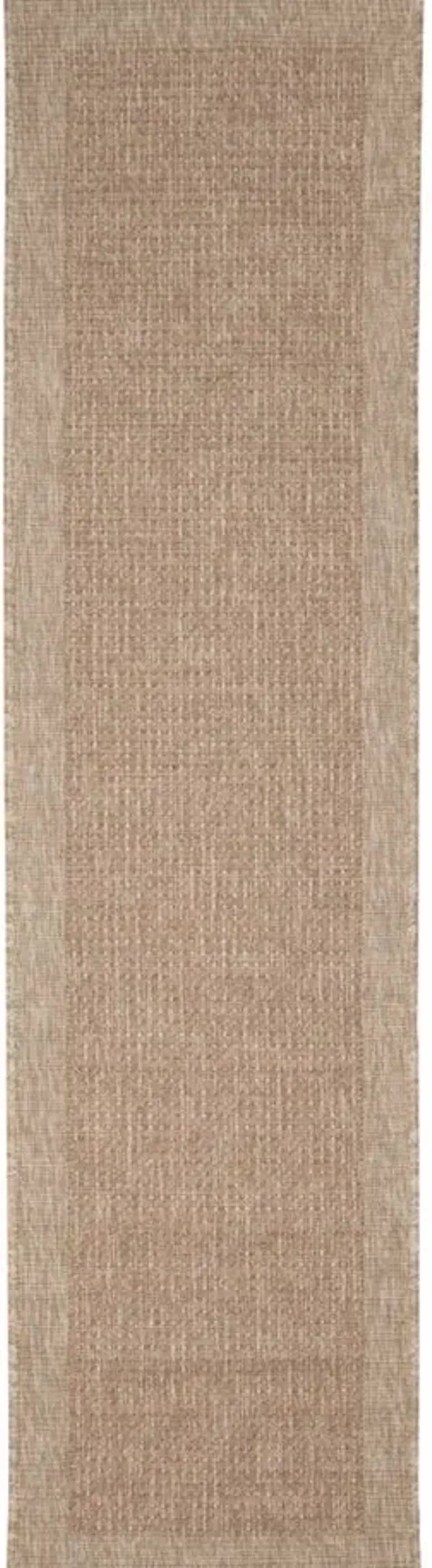 Sahara Indoor/Outdoor Runner Rug in Terracotta by Trans-Ocean Import Co Inc