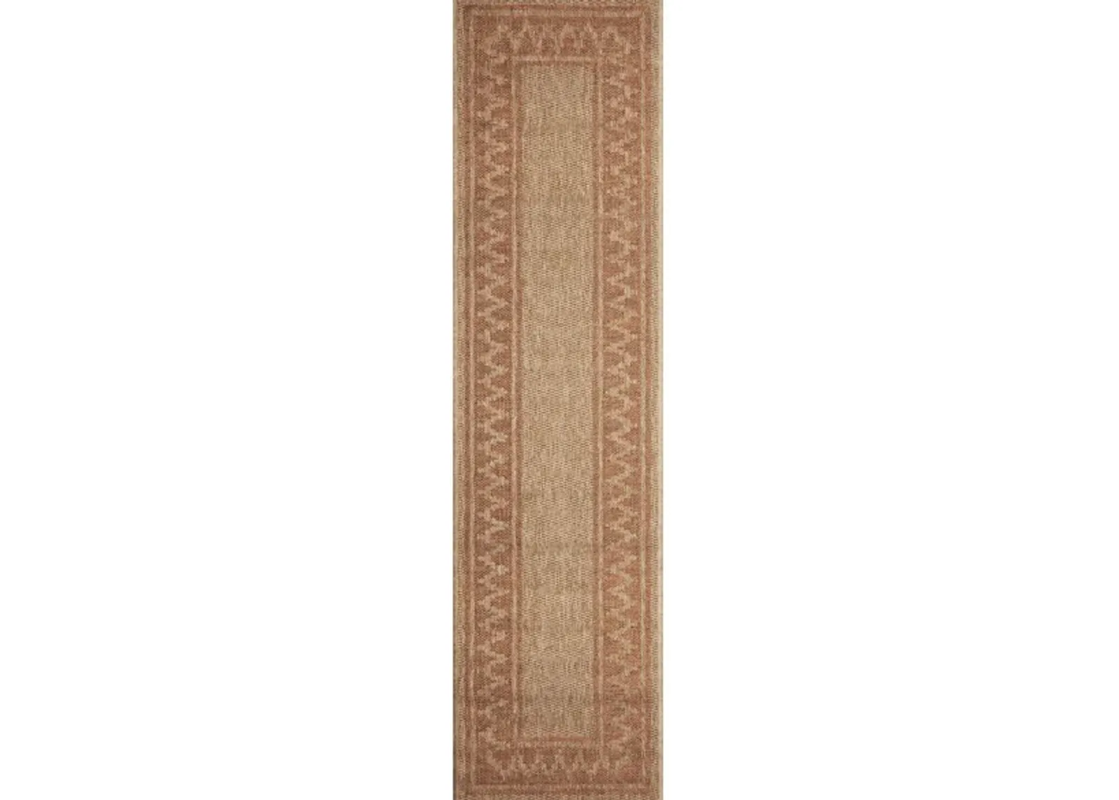 Sahara Indoor/Outdoor Rug in Terracotta by Trans-Ocean Import Co Inc