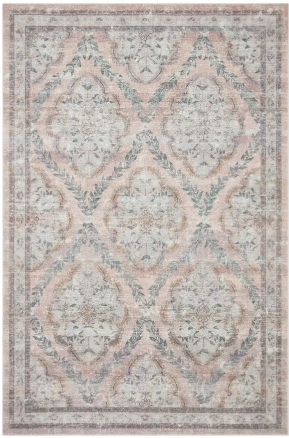 Courtyard Area Rug in Blush by Loloi
