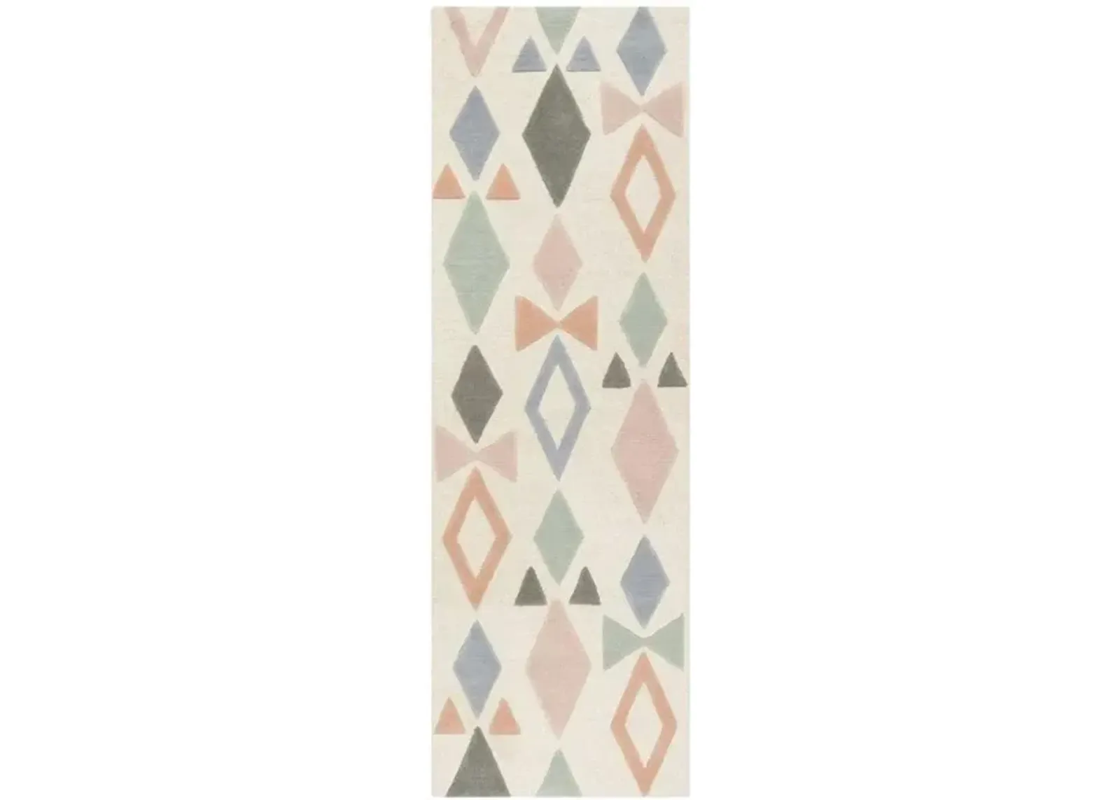 Aziel Kid's Area Rug in Ivory & Multi by Safavieh